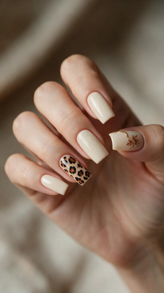 Fall Square Nails Designs