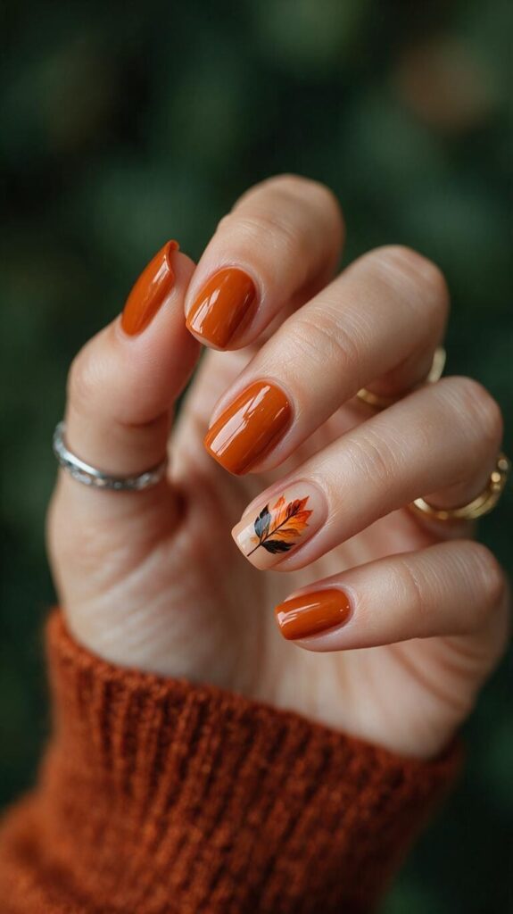 Fall Color Nails Designs