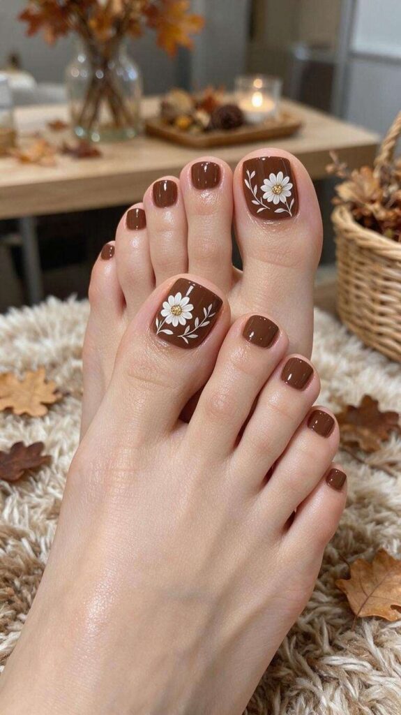 Fall Toe Nails