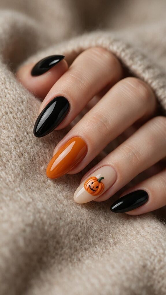 Subtle Halloween Nails