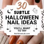 Subtle Halloween Nails