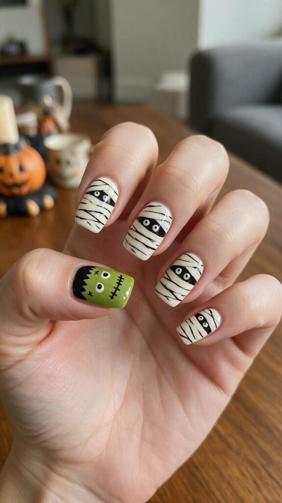 Mummy Nails 